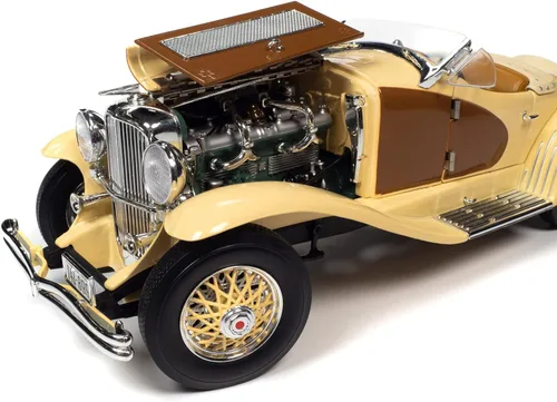 Vista 3 de Auto World 1935 Duesenberg SSJ Speedster Escala 1:18 Diecast