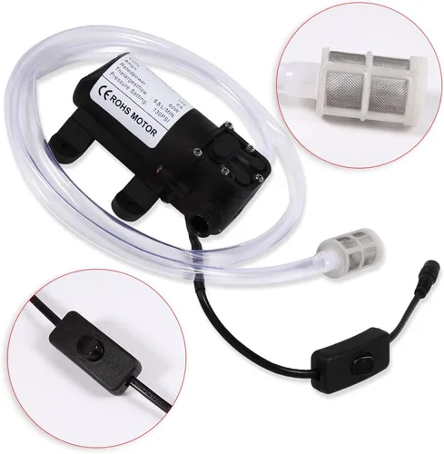 Vista 3 de Kit de bomba de lavado de autos DC 12V, kit eléctrico de lavadora de alta presión para automóviles