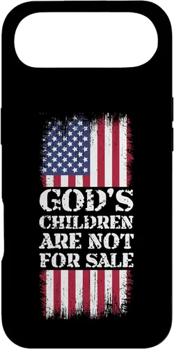 Vista 27 de God's Children are Not for Sale Funny Quote God's Children Case for iPhone 17