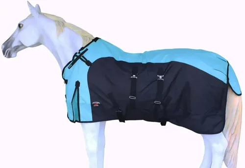Vista 6 de 60 "1200D Participación Impermeable Caballo de Lluvia Hoja Luz Invierno Manta Forro Polar 381LG