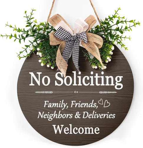 Vista 59 de Harooni Letrero de puerta del Día de los Caídos del 4 de julio, 12 x 12 pulgadas, colgante de puerta de madera patriótica americana, corona del Día