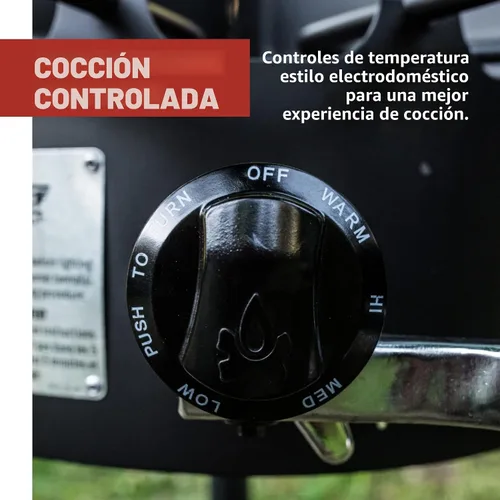 Vista 6 de Camp Chef EX60LW Explorer - Estufa de cocina modular para acampar al aire libre con 2 quemadores
