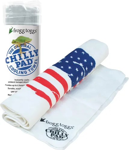 Vista 7 de FROGG TOGGS Chilly Pad, toalla de enfriamiento instantáneo, duradera, reutilizable, toalla de cuello para deportes y al aire libre 33x13