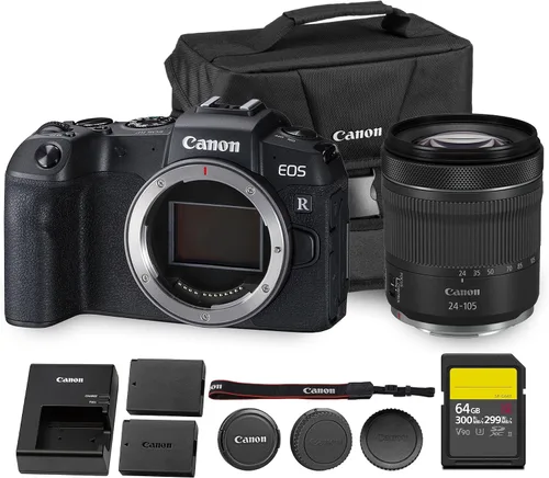 Vista 9 de Canon EOS RP Cámara sin espejo Sensor de marco completo de 26.2MP Grabación de video 4K Cámara compacta ligera para viajes y creación