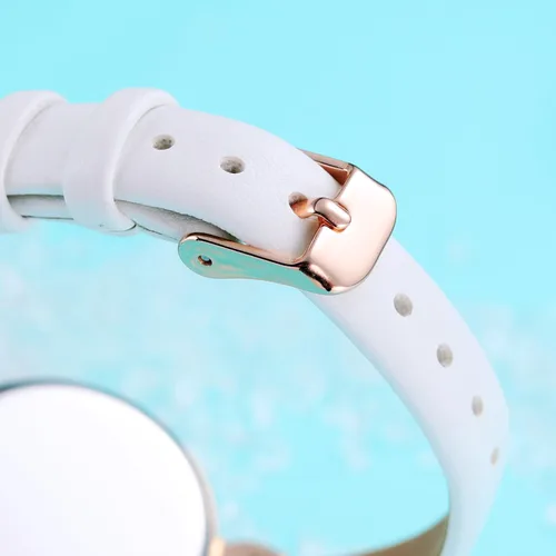 Vista 5 de NUOVO Women Watch Silicone Watch for Ladies Sports Watch Casual Watch Crystal Accented Leather Strap Watch Analog Display Watch