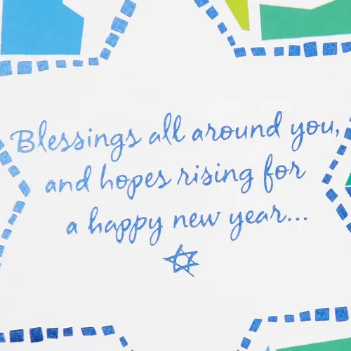 Vista 4 de Hallmark Árbol de la vida Rosh Hashanah surtido de cartas, bendiciones (6 tarjetas con sobres)