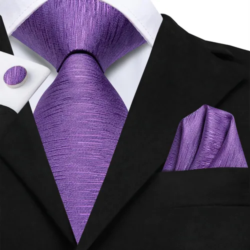 Vista 199 de Dubulle Corbata tejida de cachemira para hombre y gemelos de pañuelo para hombre, conjunto de gemelos para boda formal y negocios