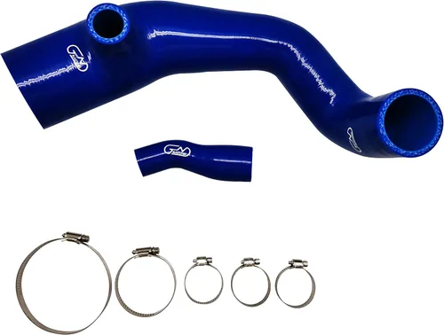 Vista 5 de Manguera de entrada de impulso de entrada de aire de silicona compatible con Mini Cooper S R55 R56 R57 2007-2012 (negro)