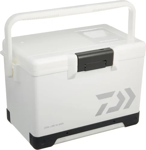 Vista 12 de Daiwa Coolline Cooler Box, 1.3 gal (6 L) / 2.8 gal (8 Blanco (wht)