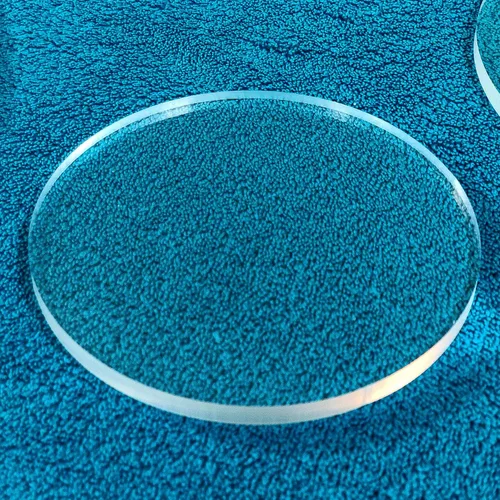 Vista 4 de SPEEDYORDERS 3 láminas redondas de plexiglás de 1/4 de pulgada, acrílico transparente de 7 pulgadas de diámetro, para base de pastel, cubierta