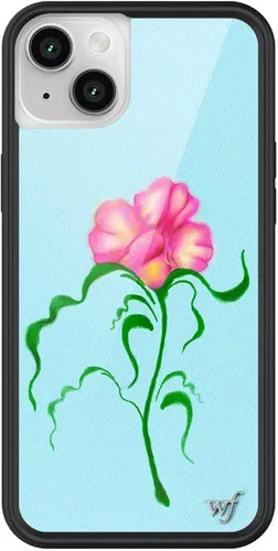 Vista 11 de Fundas Wildflower - Realización Par x Devon Lee Carlson, Compatible con Apple iPhone 14 Plus Rojo, Ranas, Colaboración - Protector de Parachoques