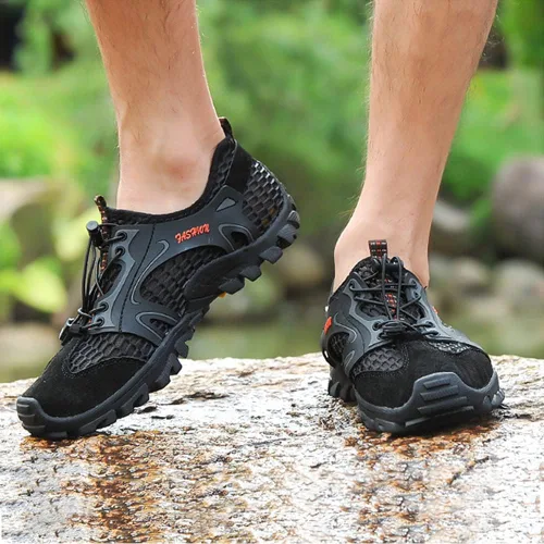 Vista 6 de YING LAN Zapatos de agua de secado rápido antideslizantes para playa, natación, deportes acuáticos, buceo, vela, kayak, pesca, descalzo, piscina