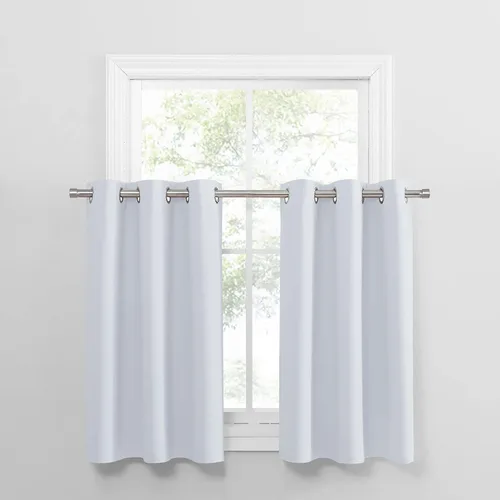 Vista 51 de PONY DANCE Cortinas para Autocaravana de 24 pulgadas de Largo, Cortinas Cortas para Baño y Cocina, Mini Cortinas de Privacidad para Camper