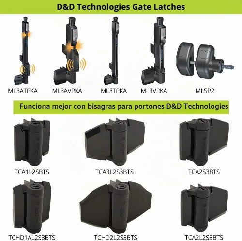 Vista 6 de Negro magnalatch Series 3 Top Pull piscina seguridad puerta Latch-ML3TPKA