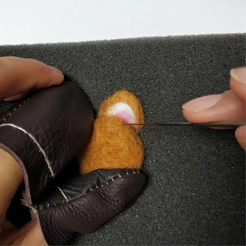 Vista 7 de Feltsky Kits de fieltro de aguja de 4 animales para principiantes, fáciles de hacer con todo, manualidades para mamá, abuela