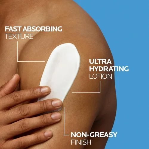 Vista 3 de La Roche-Posay Lipikar Urea 10% Loción Suavizante para Piel Rugosa, Loción Corporal para Piel Seca con 10% de Urea + Manteca de Karité + Alantoína
