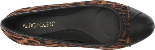 Vista 5 de Aerosoles - Zapatos de ballet Outrun para mujer, con forma de punta de almendra, cómodos, sin cordones, con plantilla de espuma viscoelástica