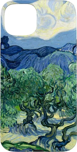 Vista 9 de Van Gogh Olivos con Alpilles Painting Famous Art Funda para iPhone 17