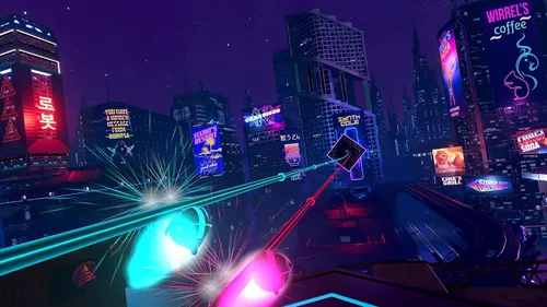 Vista 2 de Synth Riders PSVR (PS4)