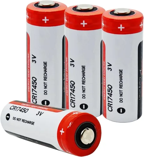 Vista 8 de Paquete de 2 baterías de litio CR17450 2400mAh 3V reemplazo PLC batería de control industrial