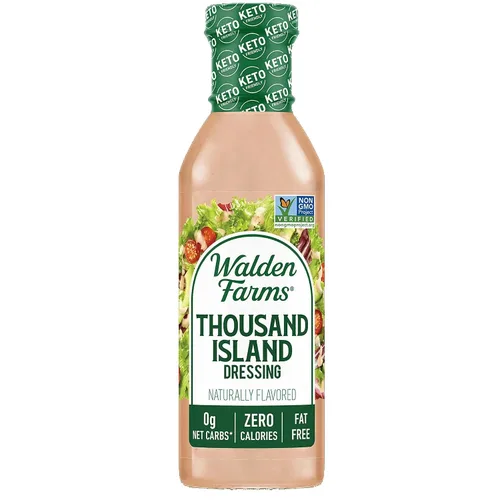 Vista 28 de Walden Farms Vinagreta balsámica de pera y blanca, sin calorías, sin gluten, baja en carbohidratos, apta para dieta cetogénica, vegana, sin azúcar