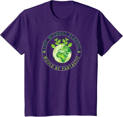 Vista 27 de Life Without Plastic Ecology Planet Original Vegan Gift T-Shirt