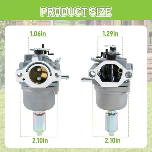 Vista 6 de Kit de carburador D105 D110 apto para John Deere L105 LA110 LA125 LA115 LA105 108 102 115 105 Piezas de cortacésped para Toro 71286 71427 71428