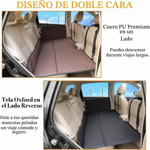 Vista 2 de Ablechien Colchón de coche no inflable, extensor de asiento trasero para camión, hamaca de perros, colchón de cama de camión, colchón de campamento