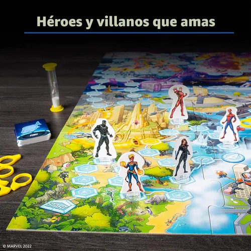 Vista 3 de Ravensburger Marvel Eye Found It! Juego de mesa - Juego de rompecabezas atractivo para niños y adultos Presenta personajes queridos de Marvel