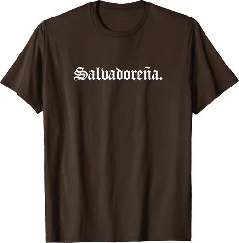 Vista 53 de Camiseta Salvadoreña Mujer, Negro