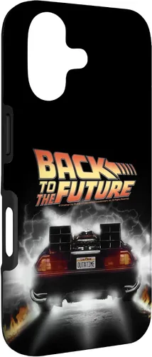 Vista 3 de Back to The Future Delorean Peel Out - Carcasa para iPhone 17