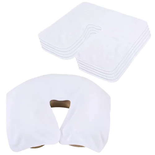 Vista 16 de SINLAND Fundas de microfibra para cuna facial, tamaño grande, suave y reutilizable, antiadherente, para reposacabezas de masaje, adecuada