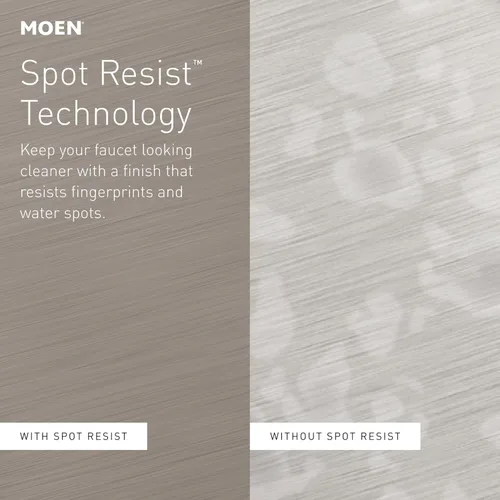 Vista 14 de Moen Sinema grifo de cocina desplegable de acero inoxidable con aumento de potencia y sistema retráctil, llave de cocina moderna de arco alto, fácil