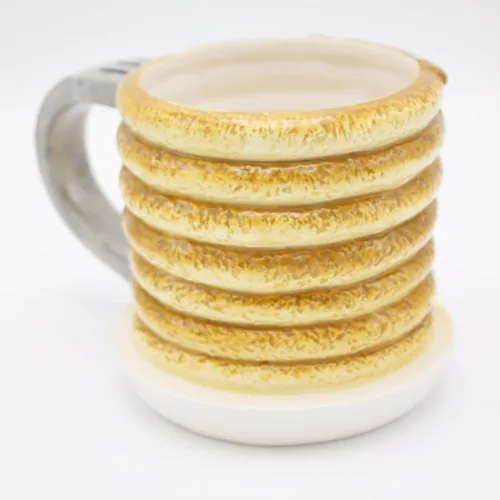 Vista 3 de Island Dogs Pancakes - Taza novedosa, multicolor