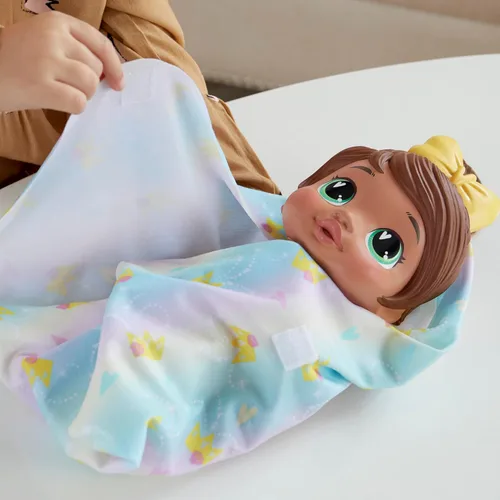 Vista 6 de Baby Alive Shampoo Snuggle Sophia Sparkle Brown Hair - Juego de muñecas de agua de 11 pulgadas, juguetes para niñas y niños de 3 años y más
