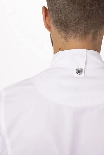 Vista 8 de Chef Works Springfield - Abrigo de chef para hombre