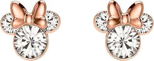 Vista 15 de Minnie Mouse Birthstone Stud Earrings Official License Cristal transparente de abril