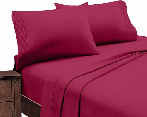 Vista 14 de Home Sweet Home - Juego de ropa de cama transpirable extra suave y resistente a las arrugas, juego de sábanas de 4 piezas con bolsillo profundo