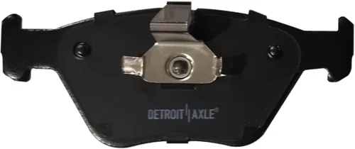 Vista 5 de Detroit Axle - Pastillas de freno delanteras para BMW 330Ci 330i 330xi M3 M5 M6 X3 Z4 Pastillas de freno de cerámica con reemplazo de hardware