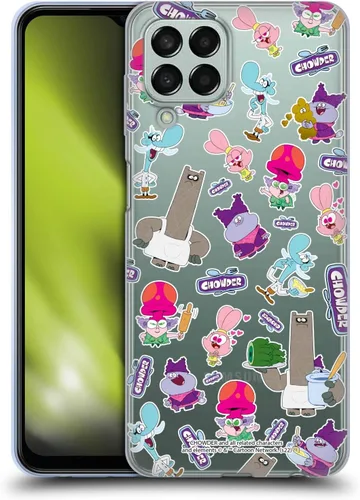 Vista 8 de Head Case Designs Officially Licensed Chowder: Animated Series Character Art Graphics Gel Case [Military Grade Protection] Compatible with Samsung