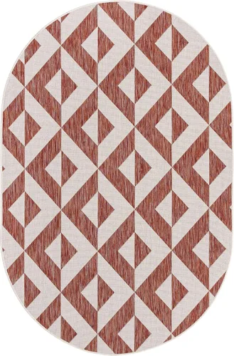 Vista 9 de Unique Loom Jill Zarin Outdoor Collection - Alfombra rectangular (2 pies 2 pulgadas x 3 pies 1 pulgadas, rectangular, beige y marrón)