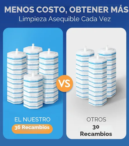 Vista 5 de 36 unidades de recambios para varita de inodoro para varita de inodoro Clorox, limpiadores de taza de inodoro con 5 veces más poder de limpieza