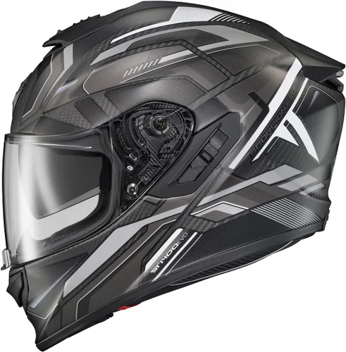 Vista 6 de ScorpionEXO ST1400 EVO Fibra de Carbono Casco Integral Deportivo de Turismo para Motocicleta de Calle - Bolsillos para Altavoces Preparado