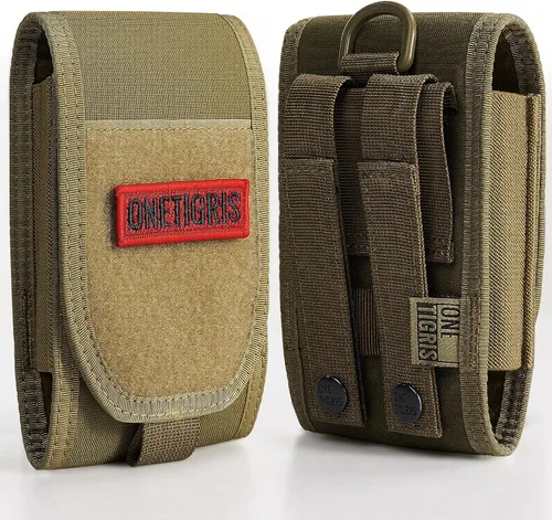 Vista 5 de OneTigris - Bolsillo grande para smartphone de 5.5 pulgadas con funda Otterbox o Survivor
