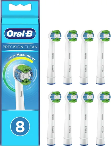 Vista 7 de Oral-B Clean Maximiser Precision Clean - Cabezales de cepillo de dientes eléctrico, eliminación de placa, paquete de 3, blanco