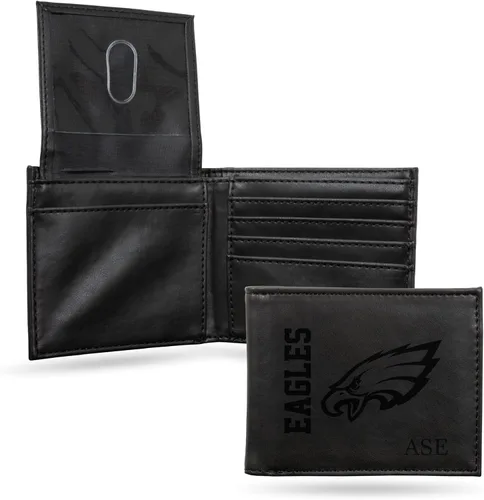 Vista 13 de Rico Industries NFL - Billetera personalizada con grabado láser, delgada/ligera, gran regalo (elige tu color), Arizona Cardinals, Arizona Cardinals