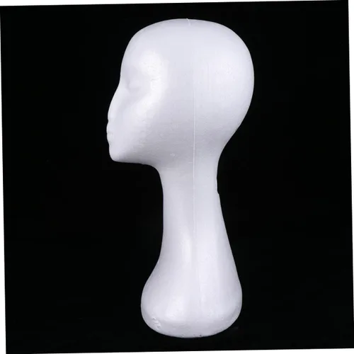 Vista 9 de Beavorty 2 unids gafas soporte de exhibición auriculares espuma maniquí cabeza maniquí cuerpo cuerpo humano modelo maniquí cabeza maniquí cabeza