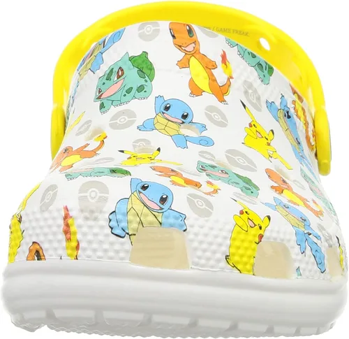 Vista 2 de Crocs Unisex-Adult Classic Pikachu Clogs, Pokemon Shoes