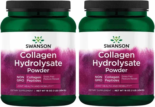 Vista 8 de Swanson High Plains - Polvo de péptidos hidrolizados de colágeno para adultos mayores de 30 años que buscan apoyo para el cabello, la piel, las uñas