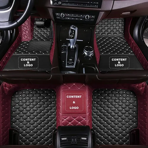 Vista 24 de Tapetes de piso de automóvil para 98 % de los sedán, SUV, MPV, automóvil, deportivo, cobertura completa, lindo, para hombres y mujeres, almohadillas